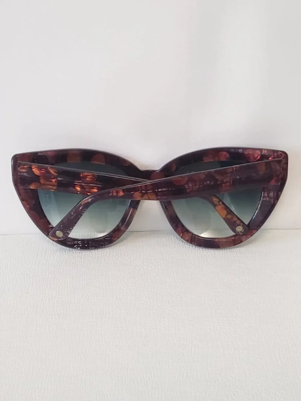 Morgenthal Frederics New York Sunglasses Made in France MAE Oversized Gradient